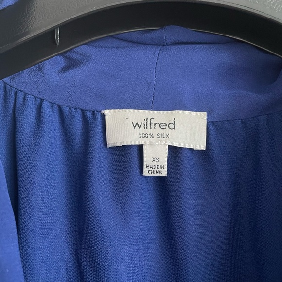 Aritzia Wilfred blue dress, size x-small - Picture 3 of 5